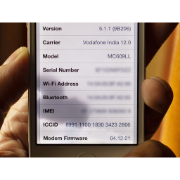 Ремонт iPhone 4 с подсветкой ЖК-дисплея